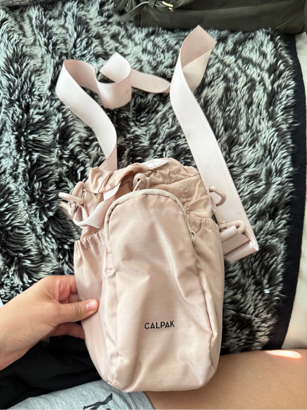 Calpak Crossbody water bottle Bag
